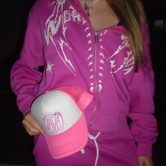 Pink Trucker Cap